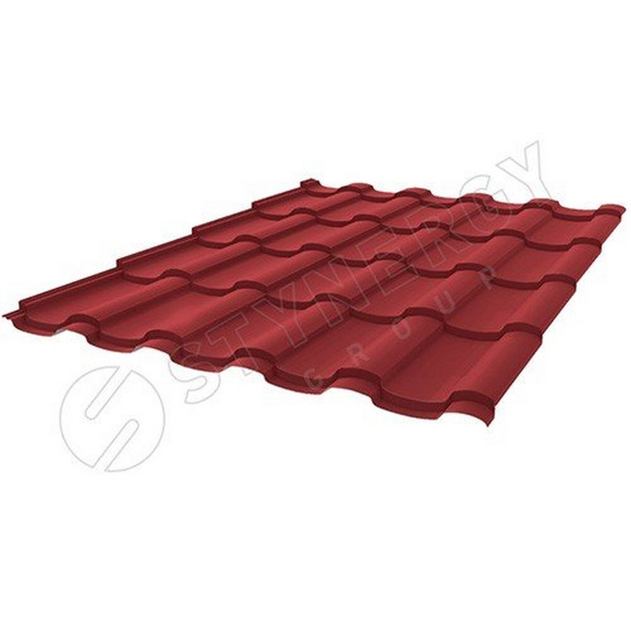 Металлочерепица Stynergy Stella Стальной Шелк (0.5) RAL 3011