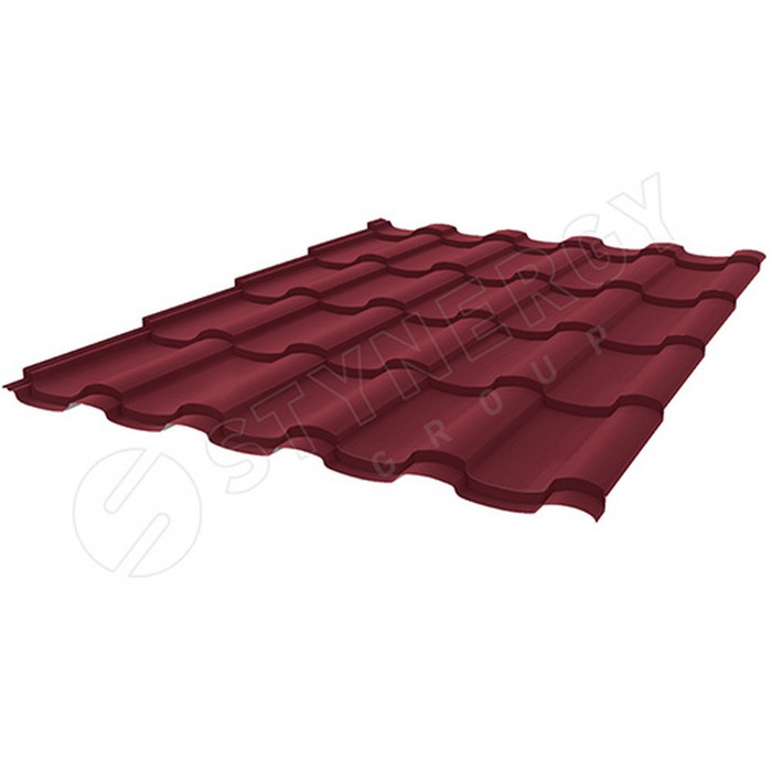 Металлочерепица Stynergy Stella CORUNDUM50 (0.5) RAL 3005