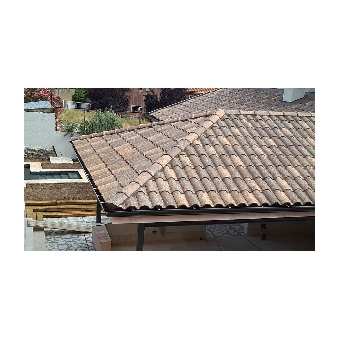 Коньковая черепица круглая, Entrepins digital, Tejas Borja