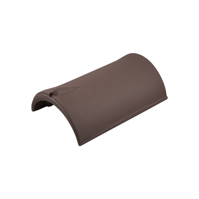 Конечная коньковая черепица, Антрацит матовый, ABC