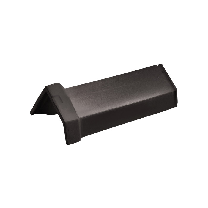 Универсальная коньковая черепица для односкатной крыши, Алмазно-черный, ABC