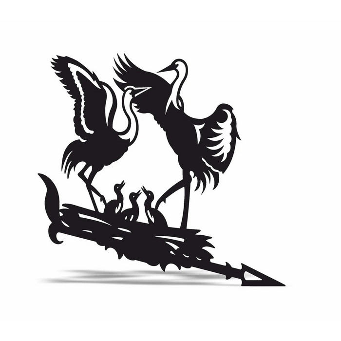 Флюгер большой Duck & Dog 087 Аист