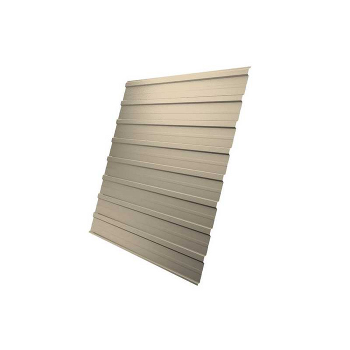 Профлист Grand Line C10A Satin 0.5 мм RAL 1015 Светлая Слоновая Кость