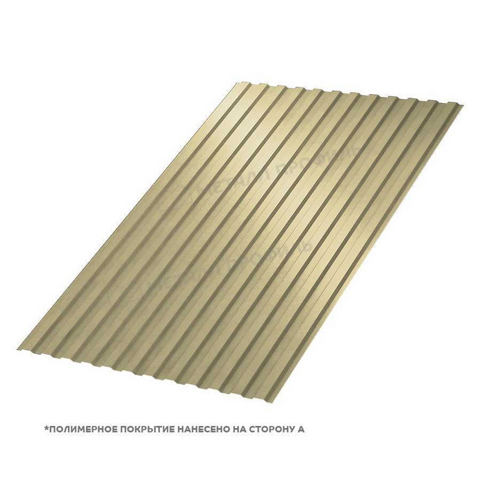 Профлист Металл Профиль МП-10 0,5 NormanMP RAL 1014 Слоновая кость | B
